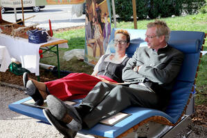 Ortsbildmesse 2015 Gmunden mit LR Dr.Strugl (Quelle: Werner Dedl, Land OÖ)