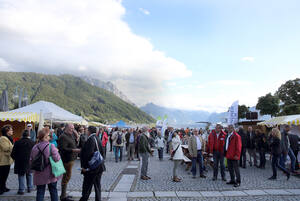 Ortsbildmesse 2015 Gmunden mit LR Dr.Strugl (Quelle: Werner Dedl, Land OÖ)