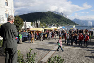 Ortsbildmesse 2015 Gmunden mit LR Dr.Strugl (Quelle: Werner Dedl, Land OÖ)