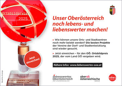 Ortsbildpreis (Quelle: Land OÖ.)