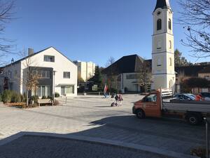 Wallern an der Trattnach Park Plätze Ortsplatz (Quelle: Land OÖ.)